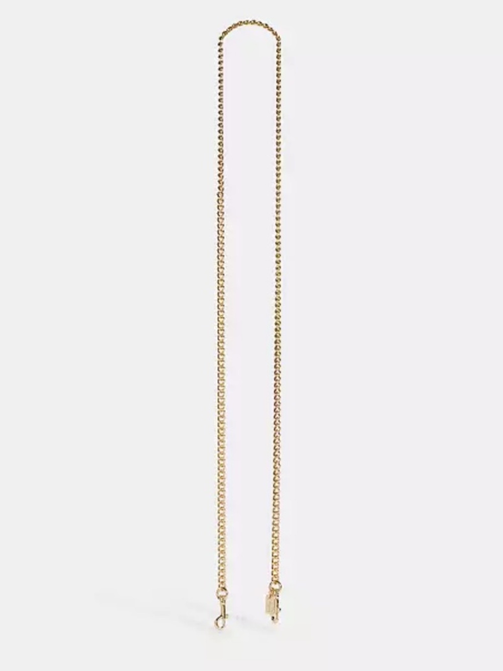 Coach Gold Colored Chain Bag Strap
